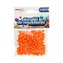 Koraliki plastikowe Brewis 6mm, Pomarańczowe - 3